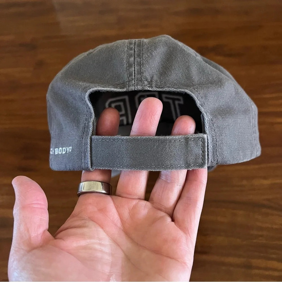 TBB Team Beachbody Grey Distressed Baseball Hat - Picture 6 of 9